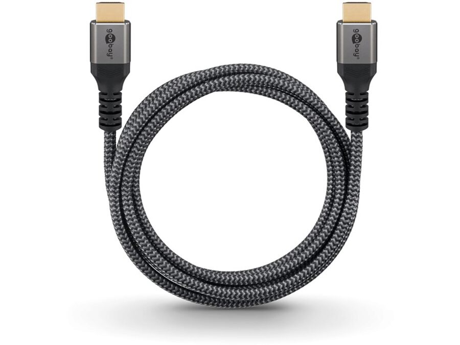 Ultra High Speed HDMI 2.1 Kabel - 8K/60Hz - Grå (2m)