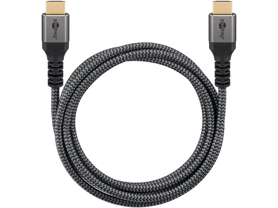 Ultra High Speed HDMI 2.1 Kabel - 8K/60Hz - Grå (2m)