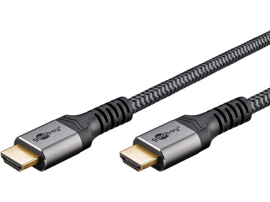 Ultra High Speed HDMI 2.1 Kabel - 8K/60Hz - Grå (2m)